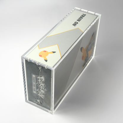 Pokemon Slim Fit 25th Anniversary Ultra Premium Collection Acrylic Case With Magnetic Lid - Ultra Premium Collection Acrylic Case - TCG Armour - ENG-151UPC