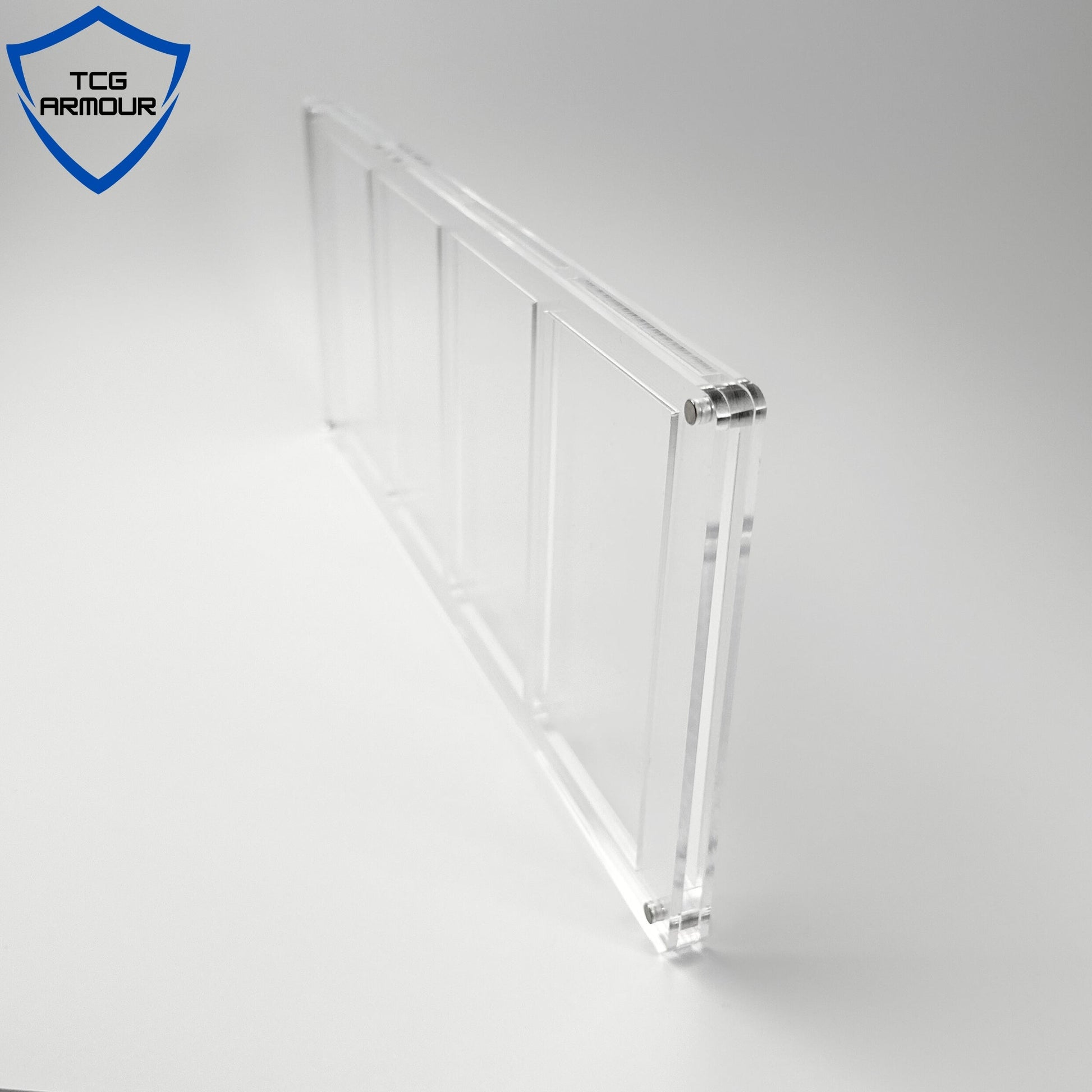 Pokemon Slim Fit 4 - Frame Booster Pack Acrylic Case with Magnetic Lid - 4 Frame Booster Pack Acrylic Case - TCG Armour - 