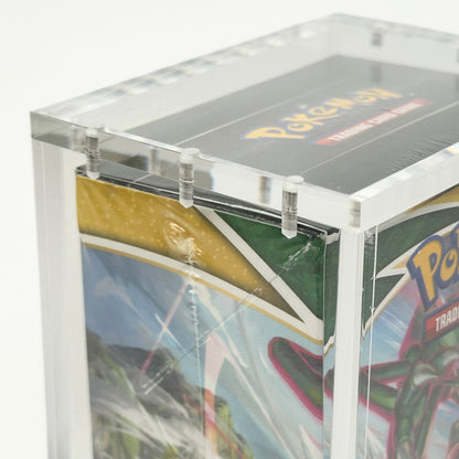 Pokemon Slim Fit Build & Battle Box Acrylic Case With Magnetic Lid - Build & Battle Acrylic Case - TCG Armour - ENG-BBB-1