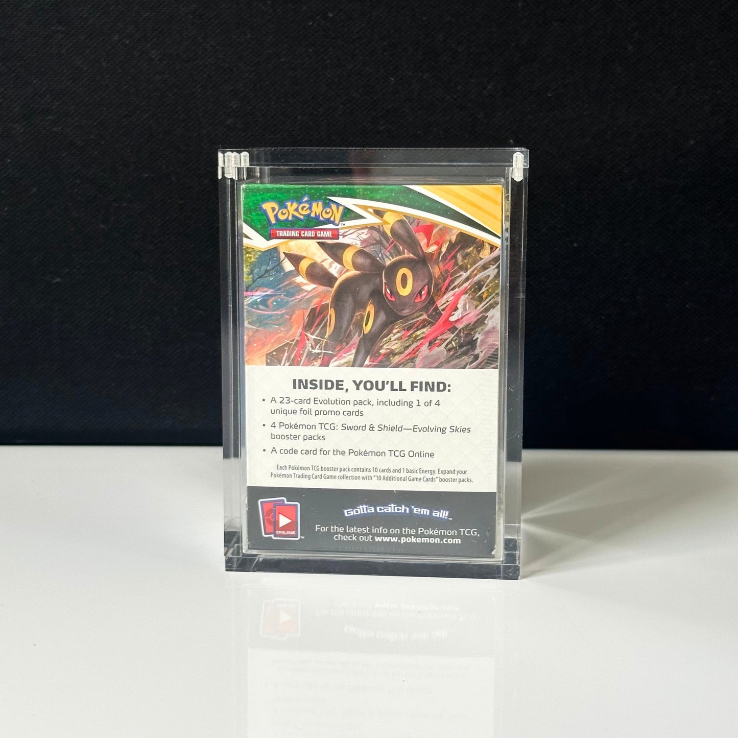Pokemon Slim Fit Build & Battle Box Acrylic Case With Magnetic Lid - Build & Battle Acrylic Case - TCG Armour - ENG - BBB - 1