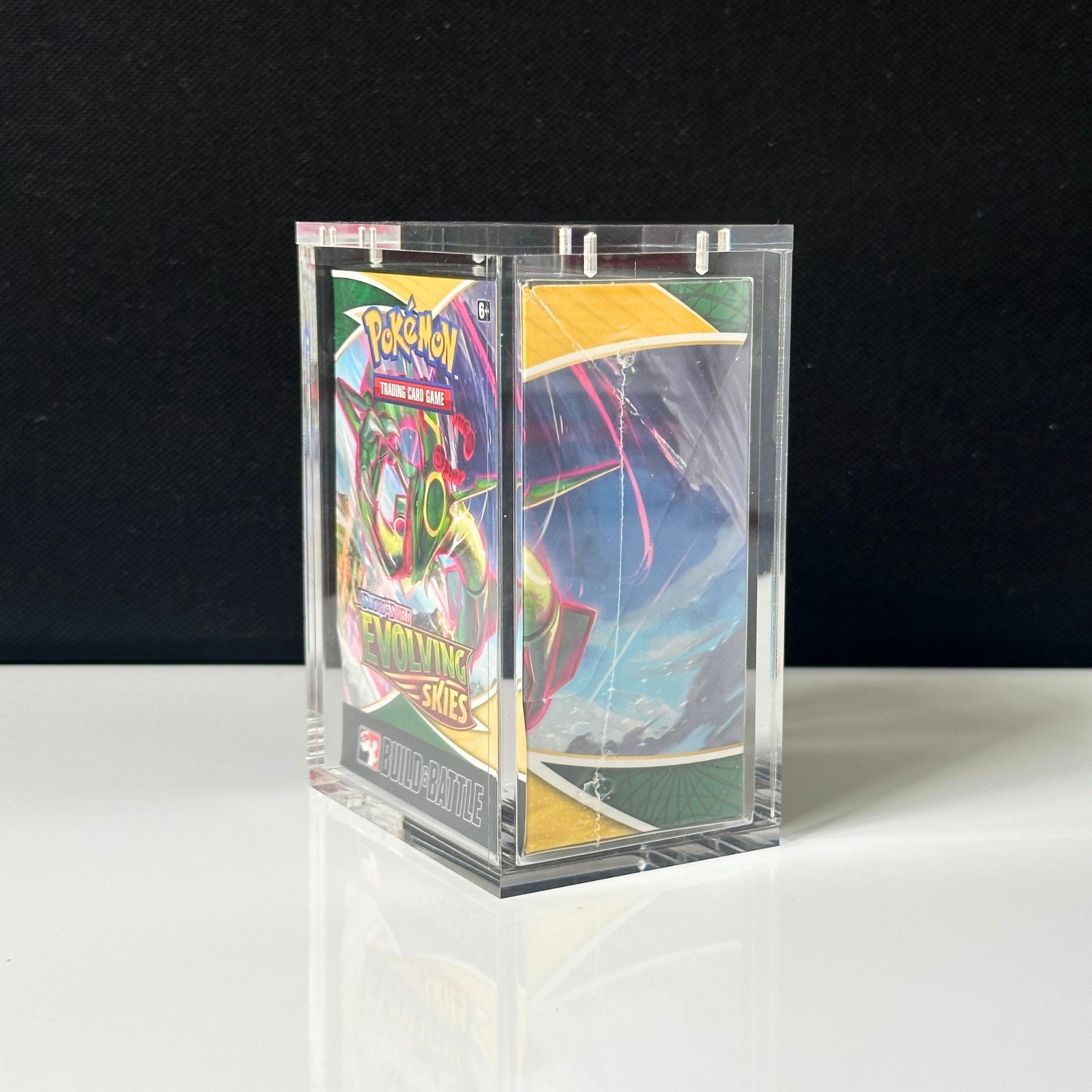 Pokemon Slim Fit Build & Battle Box Acrylic Case With Magnetic Lid - Build & Battle Acrylic Case - TCG Armour - ENG - BBB - 1