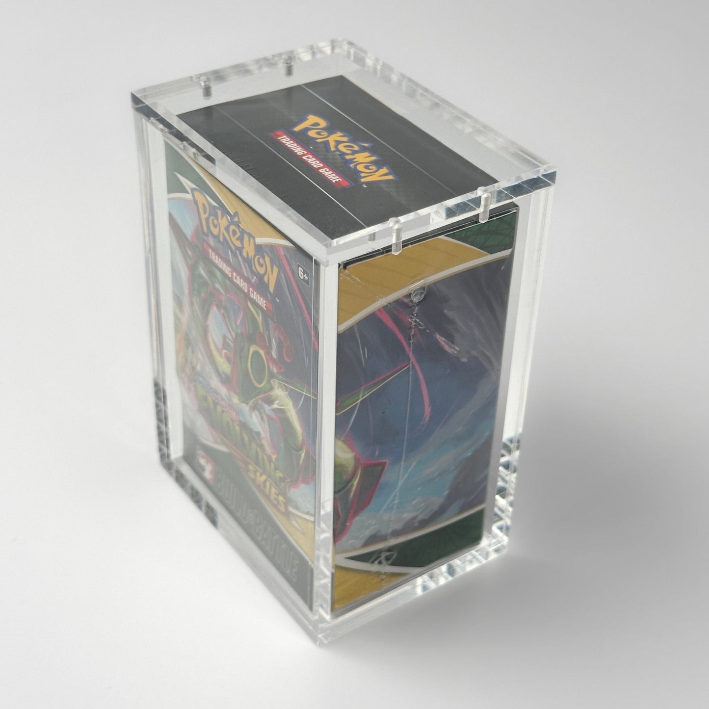 Pokemon Slim Fit Build & Battle Box Acrylic Case With Magnetic Lid - Build & Battle Acrylic Case - TCG Armour - ENG-BBB-1
