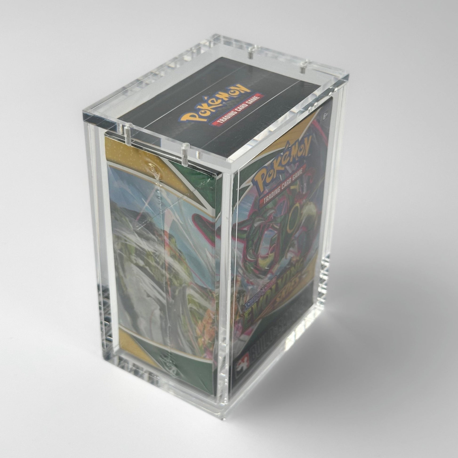 Pokemon Slim Fit Build & Battle Box Acrylic Case With Magnetic Lid - Build & Battle Acrylic Case - TCG Armour - ENG-BBB-1