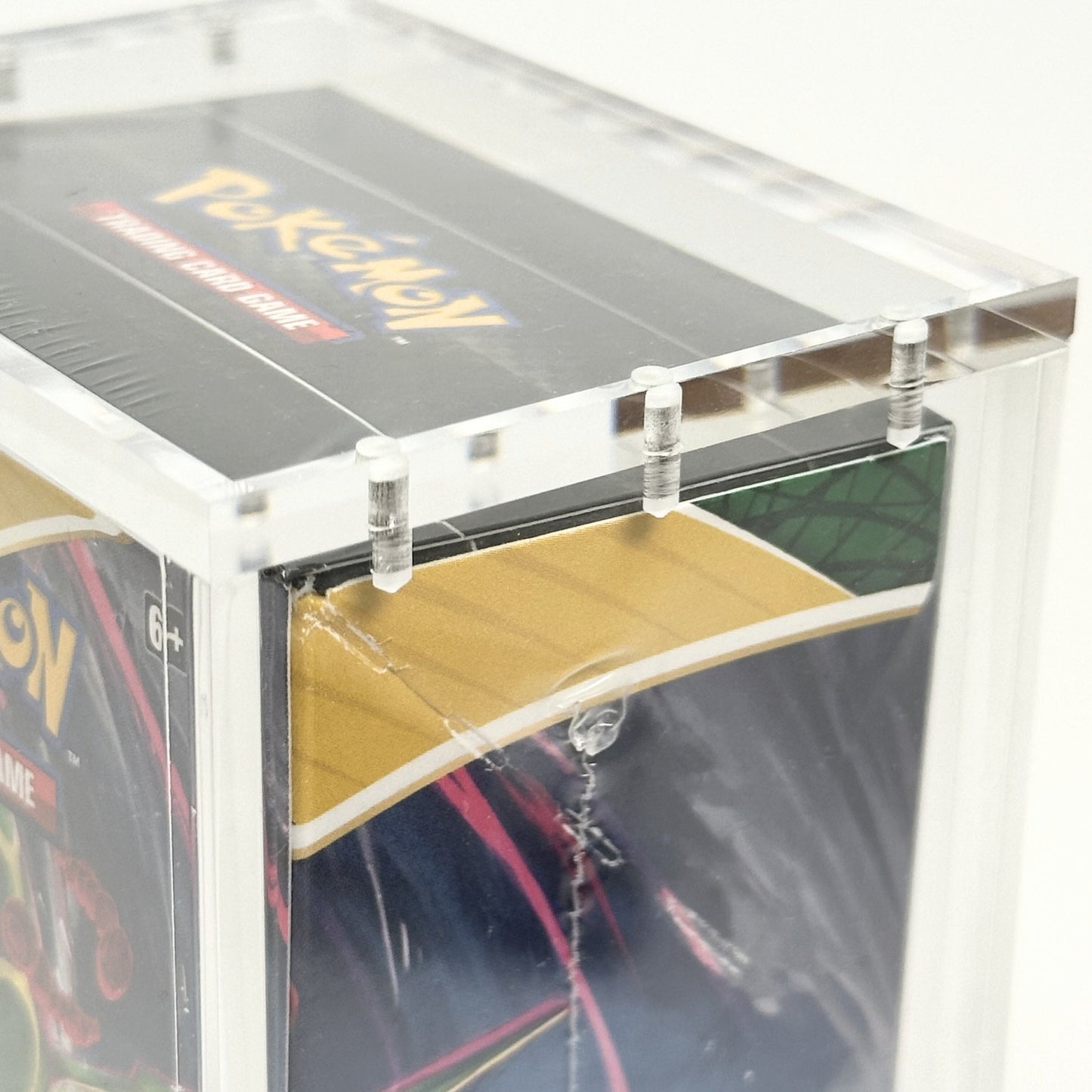 Pokemon Slim Fit Build & Battle Box Acrylic Case With Magnetic Lid - Build & Battle Acrylic Case - TCG Armour - ENG-BBB-1