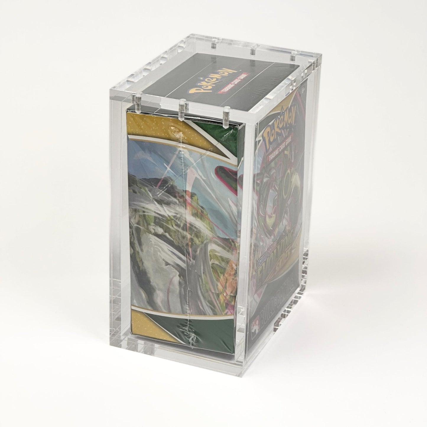 Pokemon Slim Fit Build & Battle Box Acrylic Case With Magnetic Lid - Build & Battle Acrylic Case - TCG Armour - ENG-BBB-1