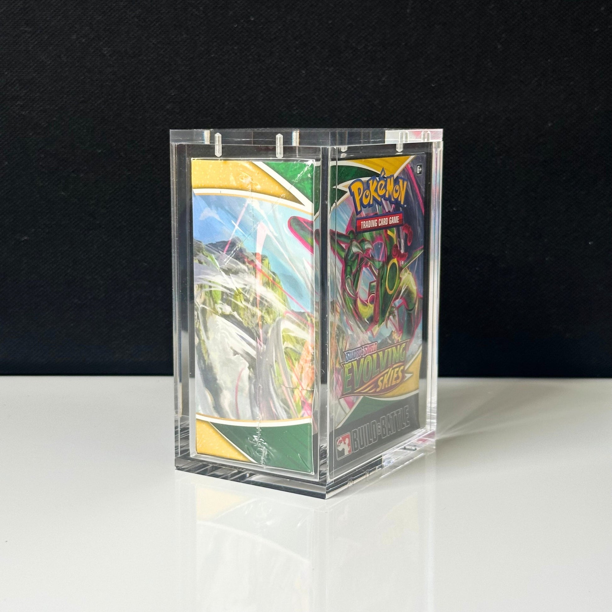 Pokemon Slim Fit Build & Battle Box Acrylic Case With Magnetic Lid - Build & Battle Acrylic Case - TCG Armour - ENG - BBB - 1