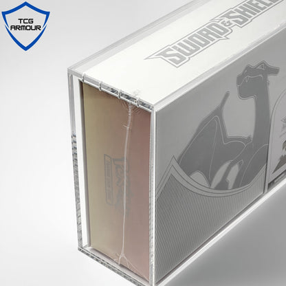 Pokemon Slim Fit Charizard Ultra Premium Collection Acrylic Case With Magnetic Lid - Ultra Premium Collection Acrylic Case - TCG Armour - ENG-CZDUPC