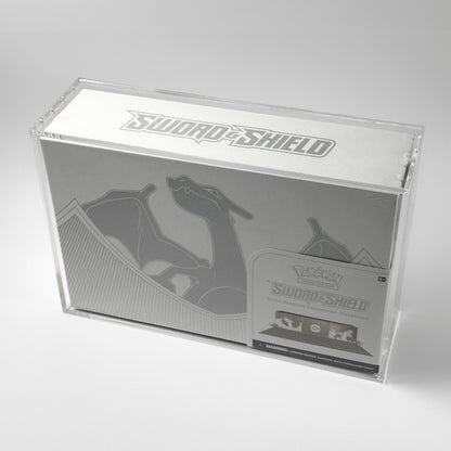 Pokemon Slim Fit Charizard Ultra Premium Collection Acrylic Case With Magnetic Lid - Ultra Premium Collection Acrylic Case - TCG Armour - ENG-CZDUPC