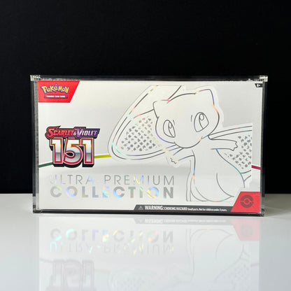 Pokemon Slim Fit Charizard Ultra Premium Collection Acrylic Case With Magnetic Lid - Ultra Premium Collection Acrylic Case - TCG Armour - ENG - 151UPC
