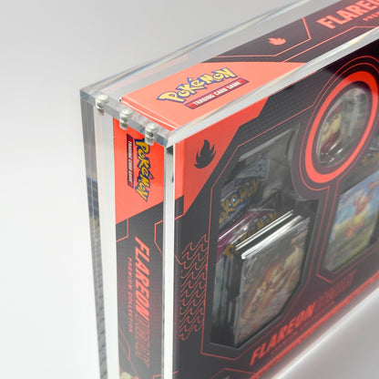 Pokemon Slim Fit Eevee VMAX Premium Collection Box Acrylic Case With Magnetic Lid - Premium Collection Box - TCG Armour - 