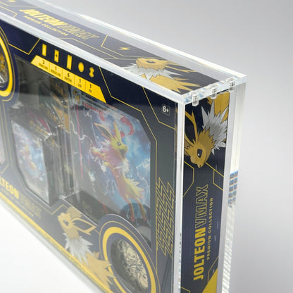 Pokemon Slim Fit Eevee VMAX Premium Collection Box Acrylic Case With Magnetic Lid - Premium Collection Box - TCG Armour - 