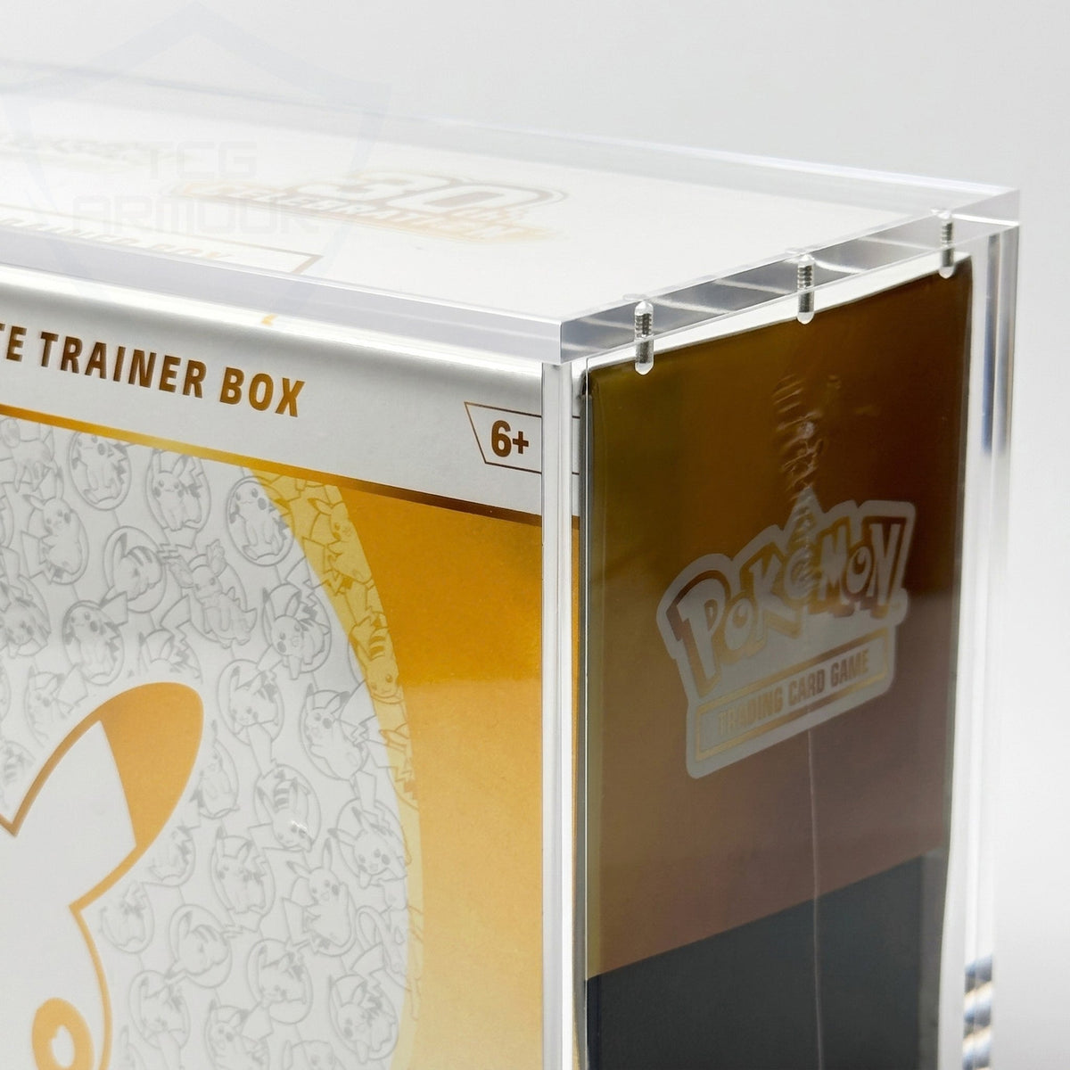 Pokemon Slim Fit Elite Trainer Box Acrylic Case With Magnetic Lid - Elite Trainer Box Acrylic Case - TCG Armour - ENG-ETB-1