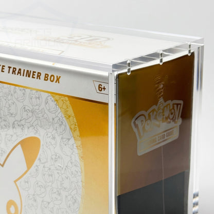 Pokemon Slim Fit Elite Trainer Box Acrylic Case With Magnetic Lid - Elite Trainer Box Acrylic Case - TCG Armour - ENG-ETB-1