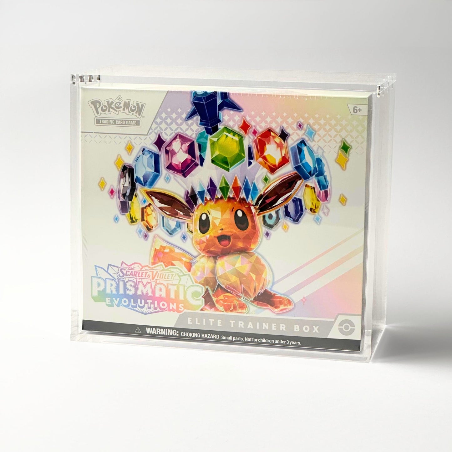 Pokemon Slim Fit Elite Trainer Box Acrylic Case With Magnetic Lid - Elite Trainer Box Acrylic Case - TCG Armour - ENG-ETB