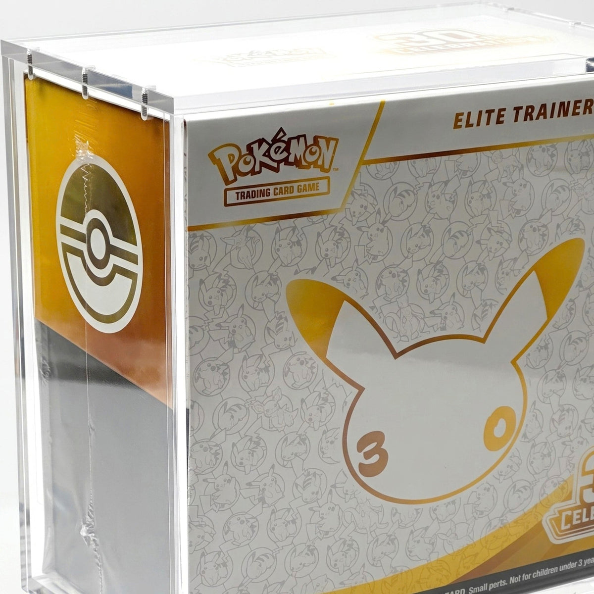 Pokemon Slim Fit Elite Trainer Box Acrylic Case With Magnetic Lid - Elite Trainer Box Acrylic Case - TCG Armour - ENG-ETB-1