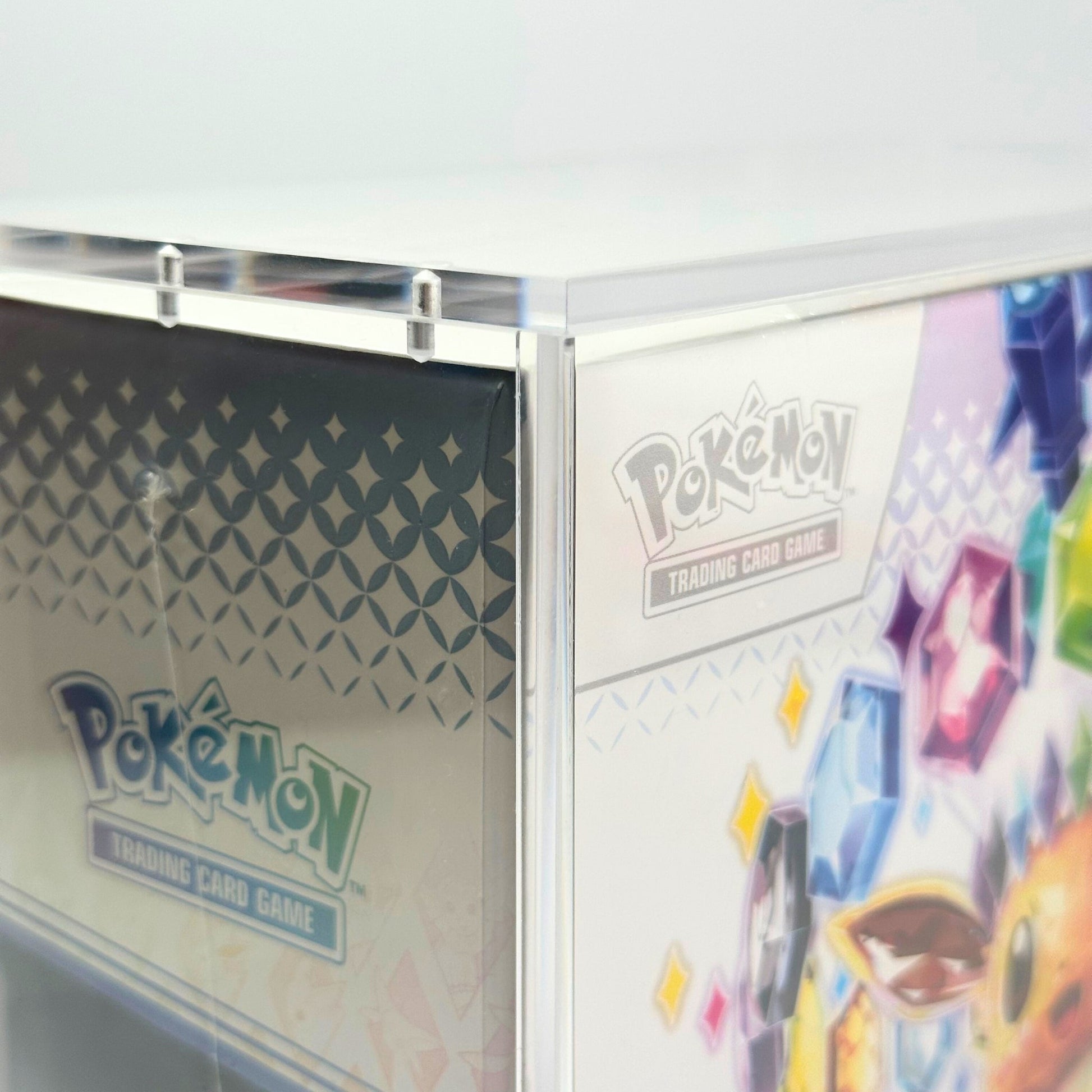 Pokemon Slim Fit Elite Trainer Box Acrylic Case With Magnetic Lid TCG Armour Pokemon Slim Fit Elite Trainer Box Acrylic Case With Magnetic Lid TCG Armour