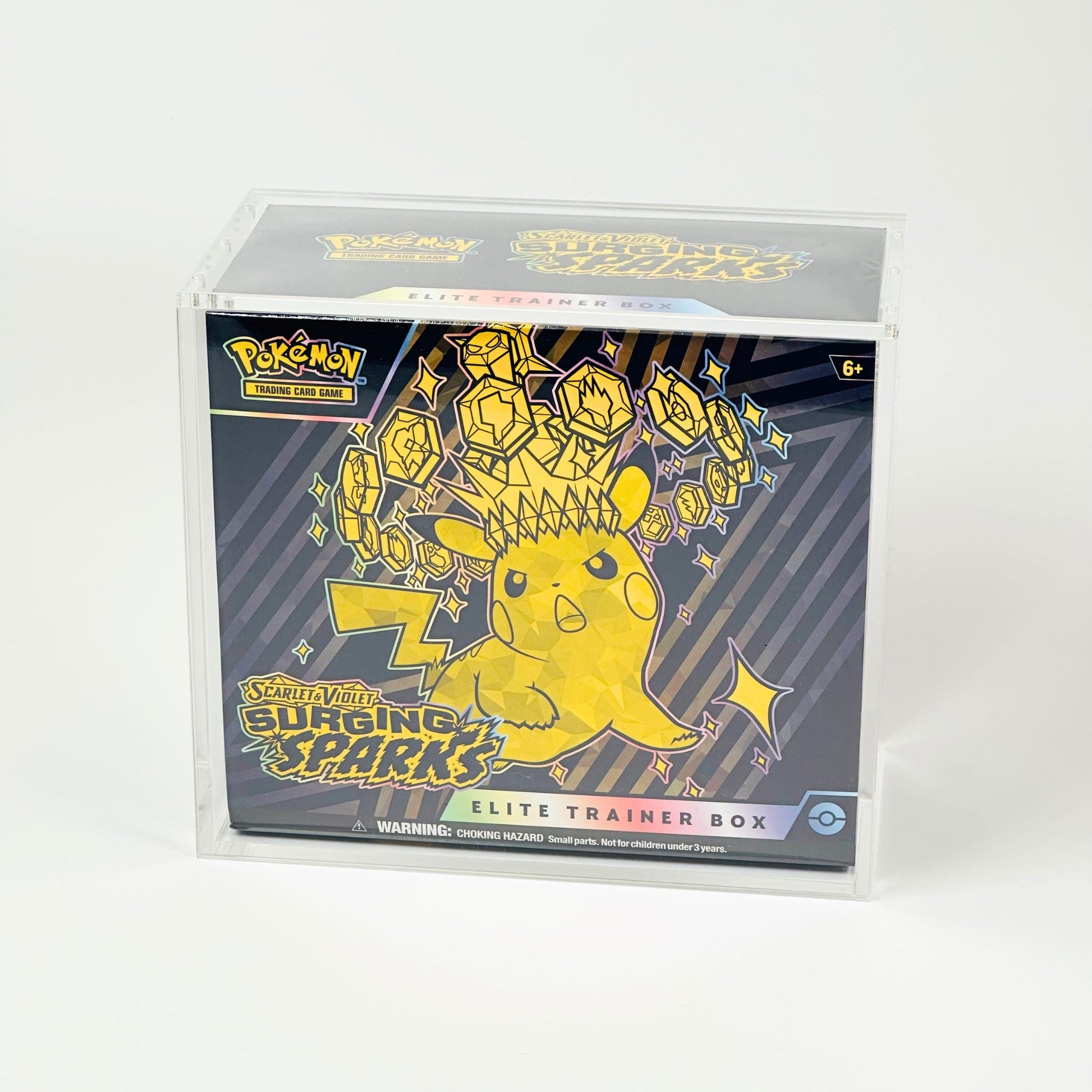 Pokemon Slim Fit Elite Trainer Box Acrylic Case With Magnetic Lid - Elite Trainer Box Acrylic Case - TCG Armour - ENG-ETB