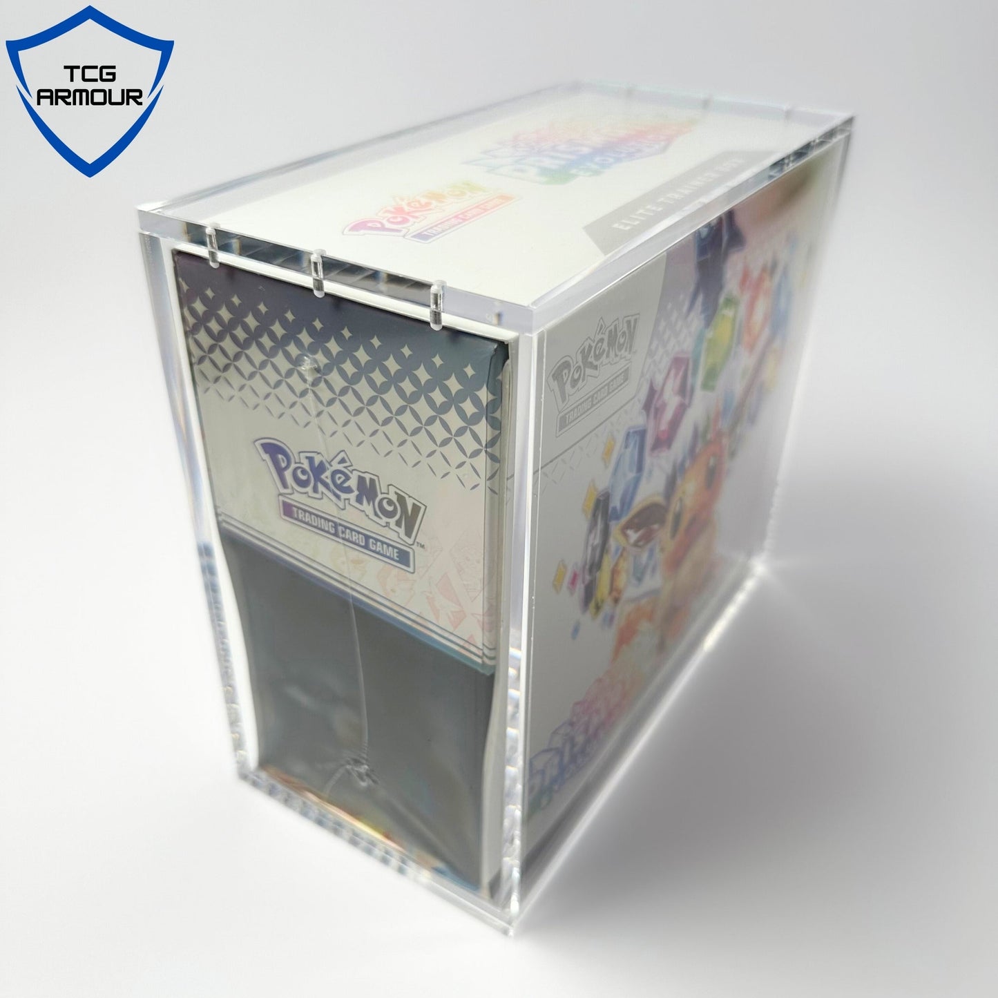 Pokemon Slim Fit Elite Trainer Box Acrylic Case With Magnetic Lid - Elite Trainer Box Acrylic Case - TCG Armour - ENG-ETB
