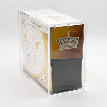 Pokemon Slim Fit Elite Trainer Box Acrylic Case With Magnetic Lid - Elite Trainer Box Acrylic Case - TCG Armour - ENG-ETB-1