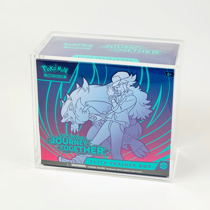 Pokemon Slim Fit Elite Trainer Box Acrylic Case With Magnetic Lid - Elite Trainer Box Acrylic Case - TCG Armour - ENG-ETB