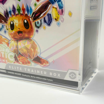 Pokemon Slim Fit Elite Trainer Box Acrylic Case With Magnetic Lid - Elite Trainer Box Acrylic Case - TCG Armour - ENG-ETB