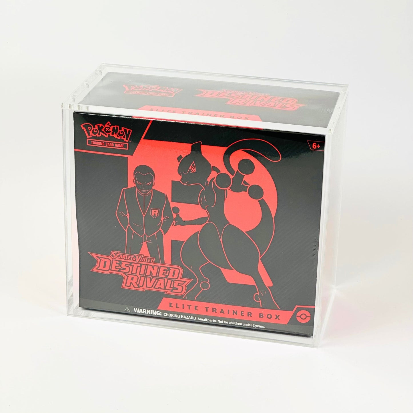 Pokemon Slim Fit Elite Trainer Box Acrylic Case With Magnetic Lid - Elite Trainer Box Acrylic Case - TCG Armour - ENG-ETB