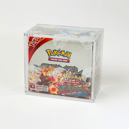 Pokemon Slim Fit English Booster Box Acrylic Case With Magnetic Lid - Booster Box Acrylic Case - TCG Armour - ENG-SBB
