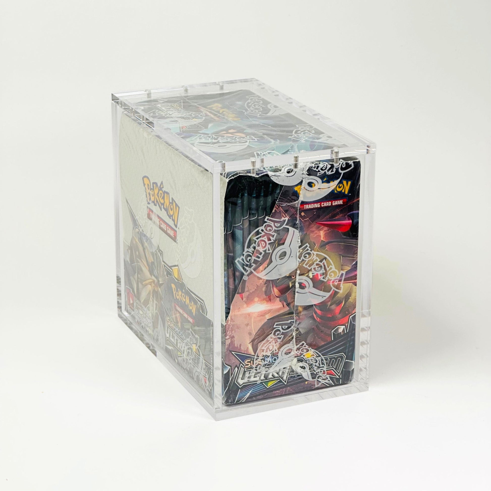 Pokemon Slim Fit English Booster Box Acrylic Case With Magnetic Lid TCG Armour Pokemon Slim Fit English Booster Box Acrylic Case With Magnetic Lid TCG Armour