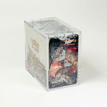Pokemon Slim Fit English Booster Box Acrylic Case With Magnetic Lid - Booster Box Acrylic Case - TCG Armour - ENG-SBB