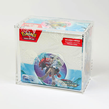 Pokemon Slim Fit English Booster Box Acrylic Case With Magnetic Lid - Booster Box Acrylic Case - TCG Armour - ENG-SBB