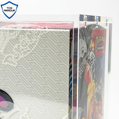 Pokemon Slim Fit English Booster Box Acrylic Case With Magnetic Lid - Booster Box Acrylic Case - TCG Armour - ENG-SBB-1