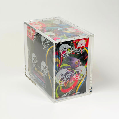 Pokemon Slim Fit English Booster Box Acrylic Case With Magnetic Lid - Booster Box Acrylic Case - TCG Armour - ENG-SBB