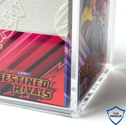 Pokemon Slim Fit English Booster Box Acrylic Case With Magnetic Lid - Booster Box Acrylic Case - TCG Armour - ENG-SBB-1