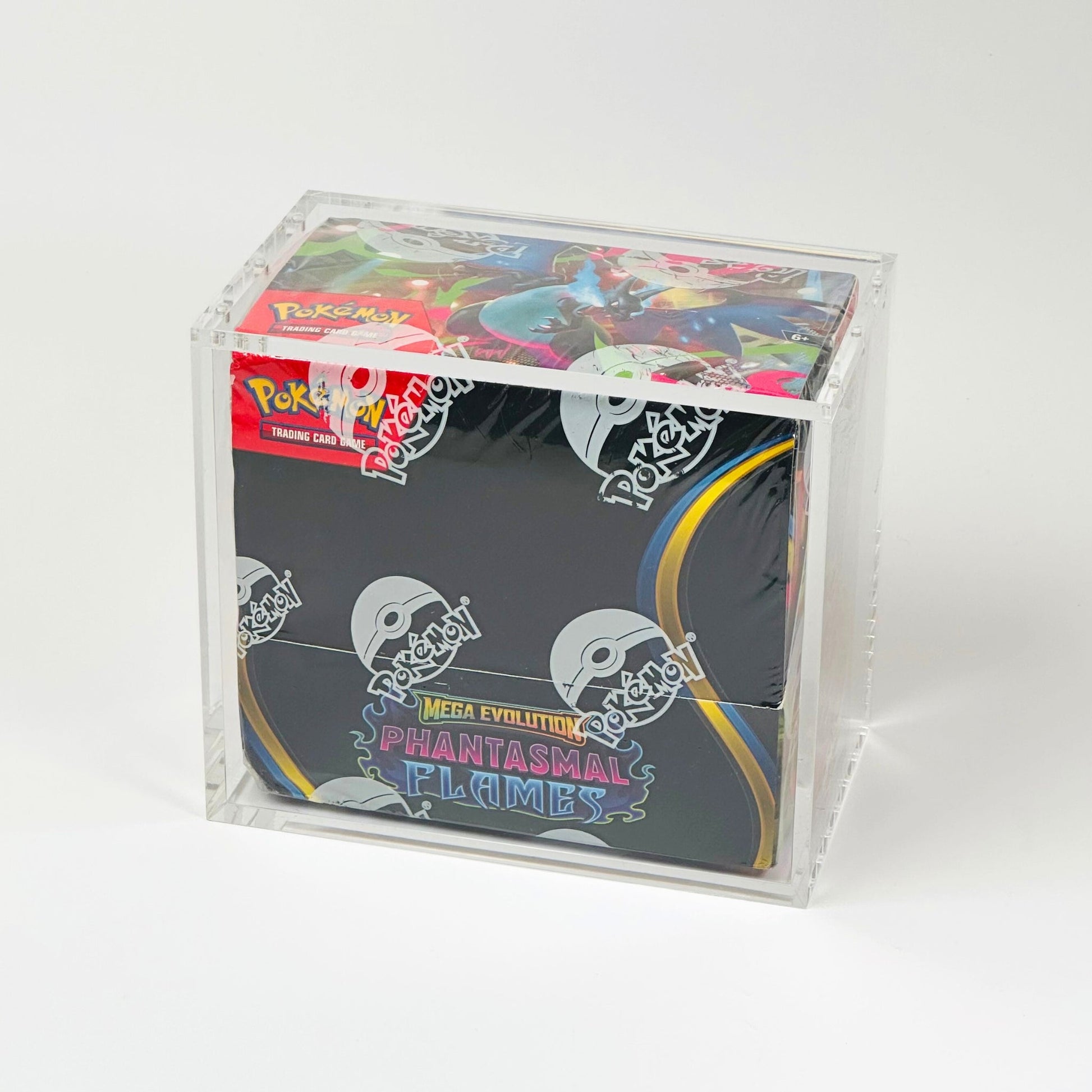 Pokemon Slim Fit English Booster Box Acrylic Case With Magnetic Lid - Booster Box Acrylic Case - TCG Armour - ENG-SBB