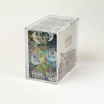 Pokemon Slim Fit English Booster Box Acrylic Case With Magnetic Lid - Booster Box Acrylic Case - TCG Armour - ENG-SBB