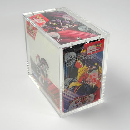 Pokemon Slim Fit English Booster Box Acrylic Case With Magnetic Lid - Booster Box Acrylic Case - TCG Armour - ENG-SBB