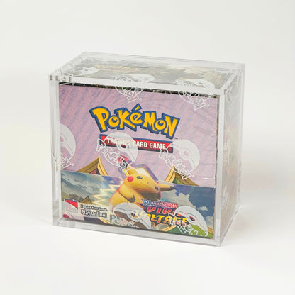 Pokemon Slim Fit English Booster Box Acrylic Case With Magnetic Lid - Booster Box Acrylic Case - TCG Armour - ENG-SBB