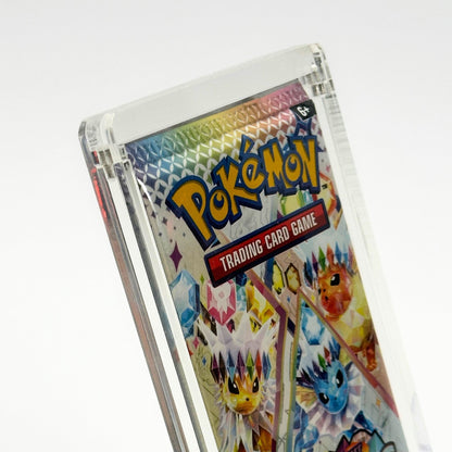 Pokemon Slim Fit English Single Booster Pack Acrylic Case With Magnetic Lid - Booster Pack Acrylic Case - TCG Armour - ENG-BP-1