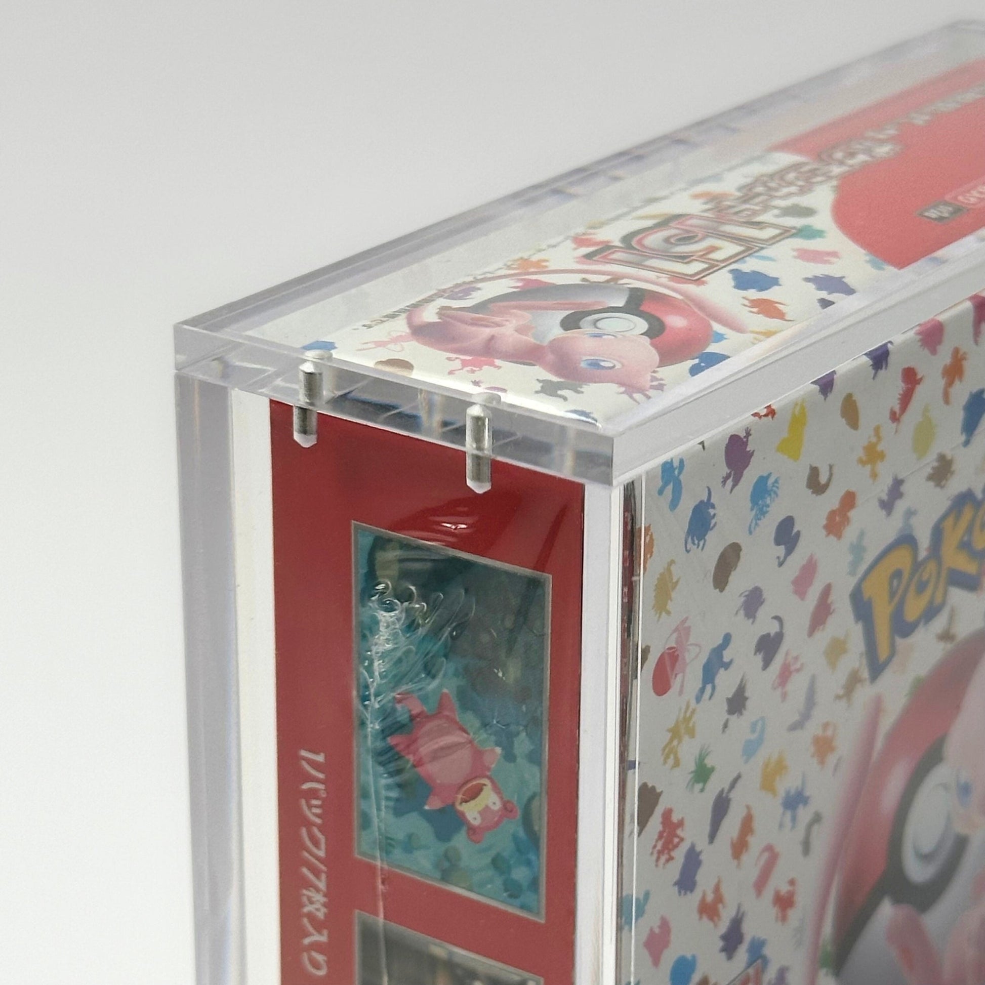 Pokemon Slim Fit Japanese Booster Box Acrylic Case With Magnetic Lid - Booster Box Acrylic Case - TCG Armour - JAP-SBB