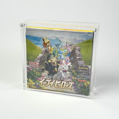 Pokemon Slim Fit Japanese Booster Box Acrylic Case With Magnetic Lid - Booster Box Acrylic Case - TCG Armour - JAP-SBB-1