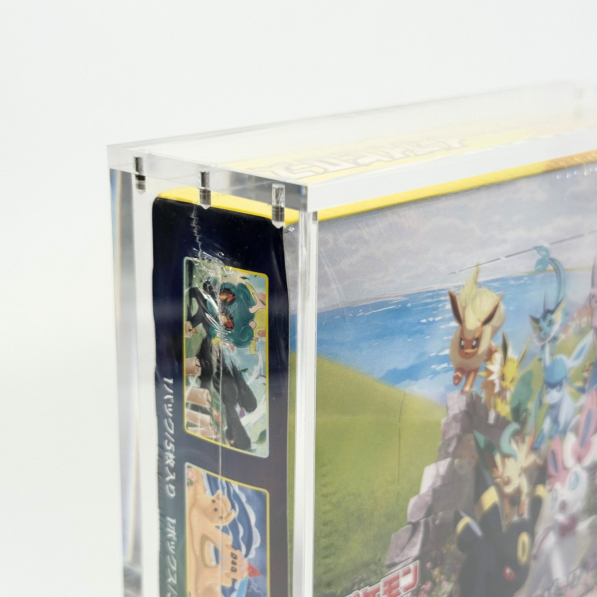 Pokemon Slim Fit Japanese Booster Box Acrylic Case With Magnetic Lid - Booster Box Acrylic Case - TCG Armour - JAP-SBB-1