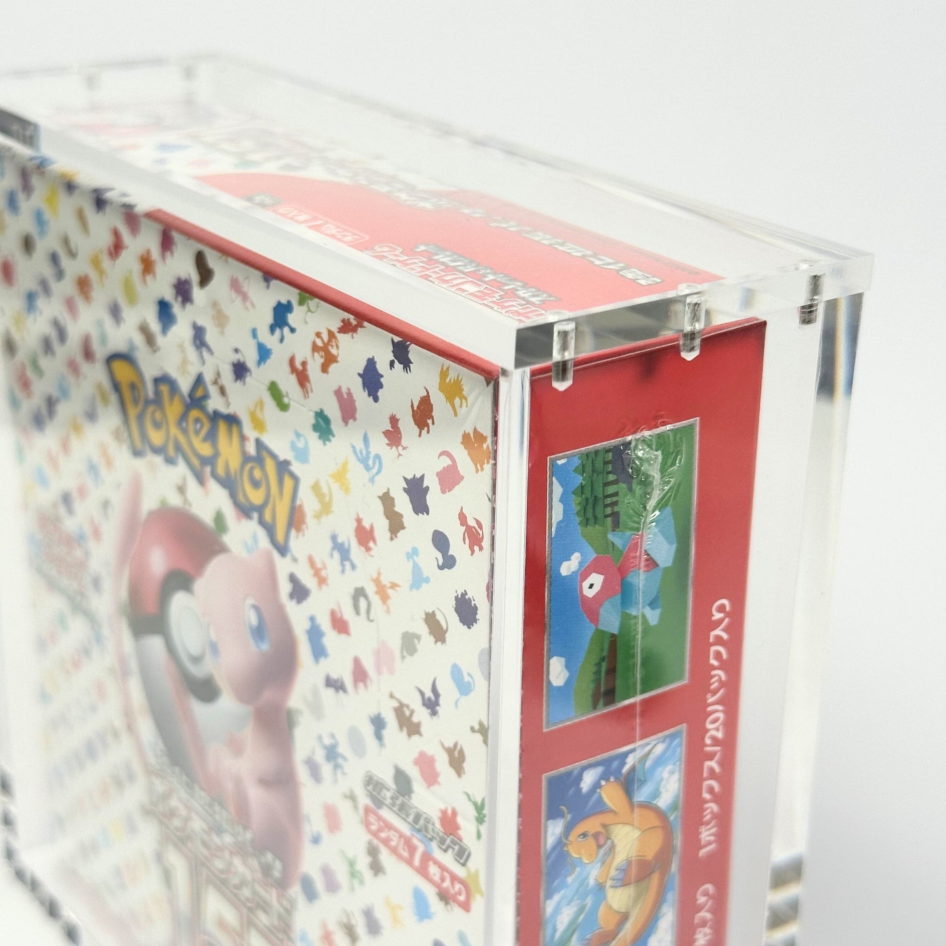 Pokemon Slim Fit Japanese Booster Box Acrylic Case With Magnetic Lid  TCG  Armour
