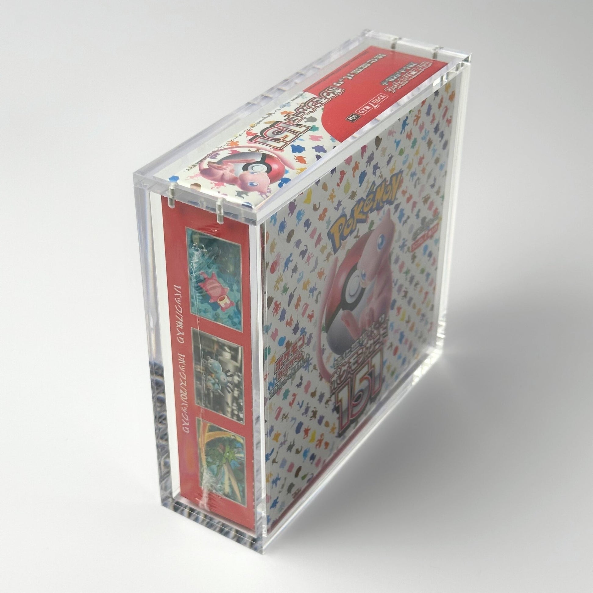 Pokemon Slim Fit Japanese Booster Box Acrylic Case With Magnetic Lid - Booster Box Acrylic Case - TCG Armour - JAP-SBB