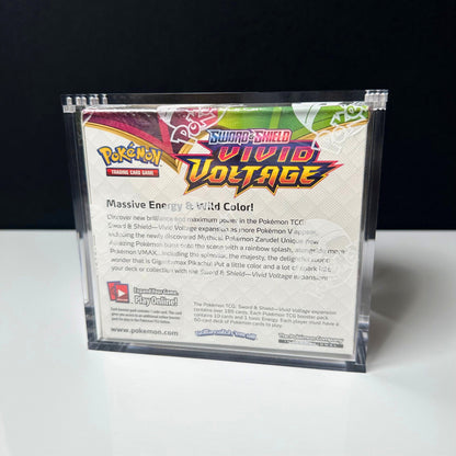 Pokemon Slim Fit Magnetic English Booster Box Acrylic Case - Booster Box Acrylic Case - TCG Armour - ENG - SBB
