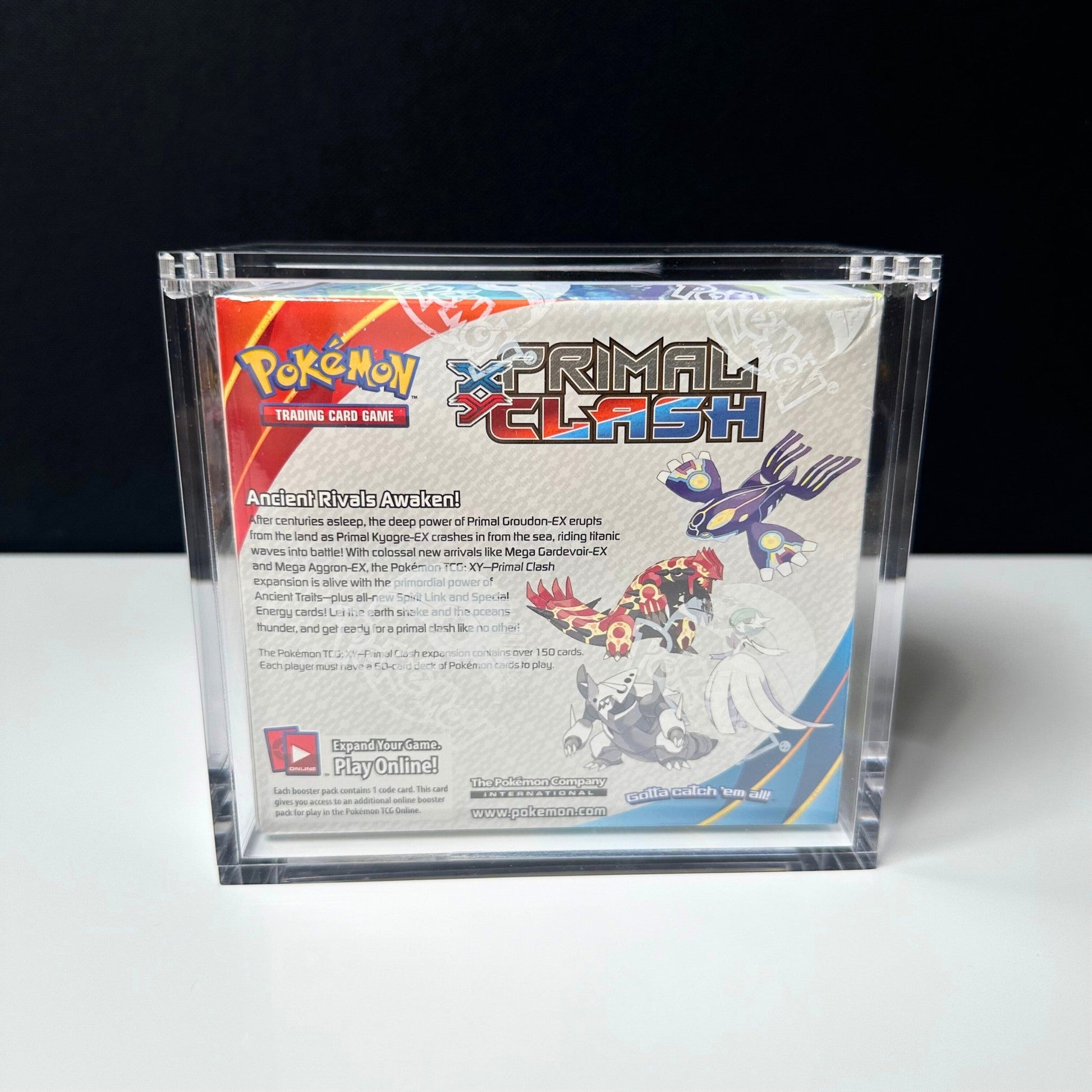 Pokemon Slim Fit Magnetic English Booster Box Acrylic Case - Booster Box Acrylic Case - TCG Armour - ENG - SBB