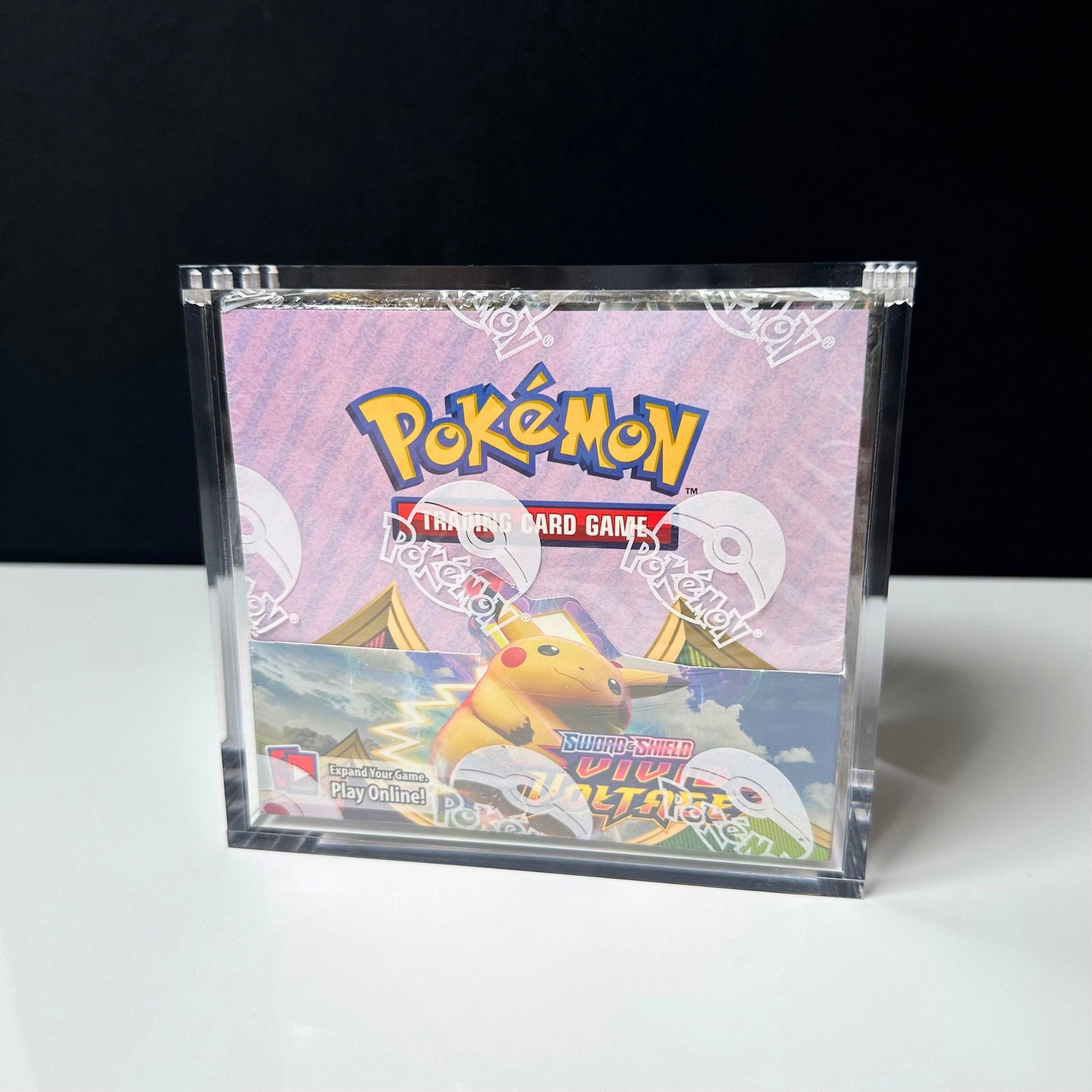 Pokemon Slim Fit Magnetic English Booster Box Acrylic Case - Booster Box Acrylic Case - TCG Armour - ENG - SBB