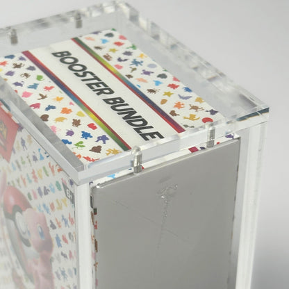 Pokemon Slim Fit Single Booster Bundle Acrylic Case With Magnetic Lid - Booster Bundle Acrylic Case - TCG Armour - ENG-6BB