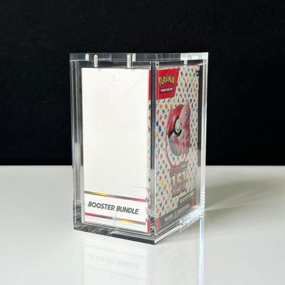Pokemon Slim Fit Single Booster Bundle Acrylic Case With Magnetic Lid - Booster Bundle Acrylic Case - TCG Armour - ENG - 6BB