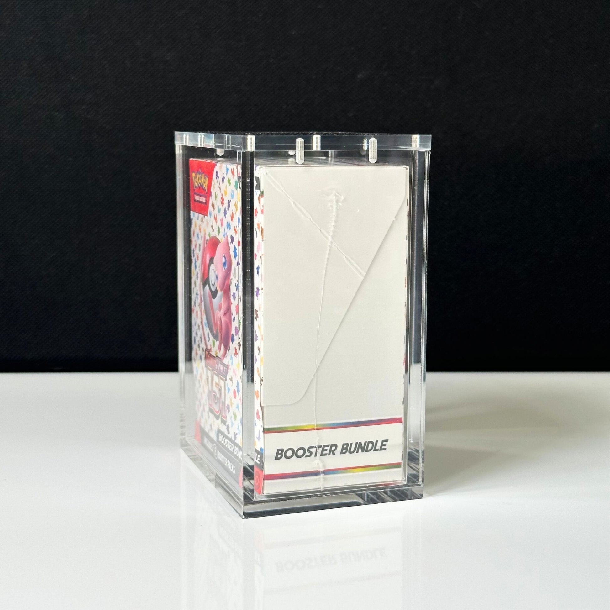 Pokemon Slim Fit Single Booster Bundle Acrylic Case With Magnetic Lid - Booster Bundle Acrylic Case - TCG Armour - ENG - 6BB