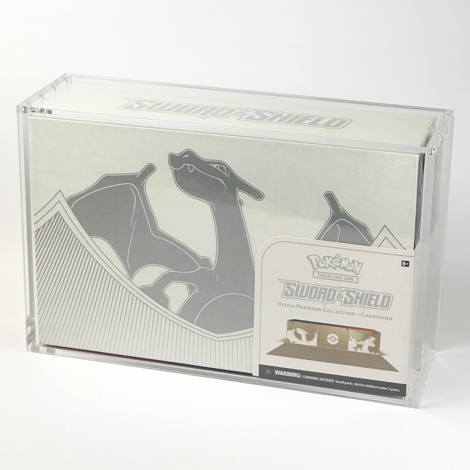 Pokemon SWSH Charizard Ultra Premium Collection Acrylic Case With Magnetic Lid - Ultra Premium Collection Acrylic Case - TCG Armour - ENG-CZDUPC